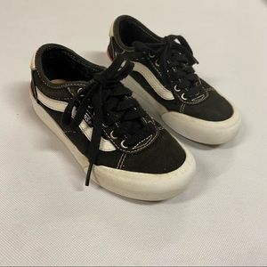 Vans Black & White Toddler Boys shoes